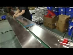 50HZ/60HZ PEのフィルムの包む機械蝶番ハードウェア パッキング機械3KW