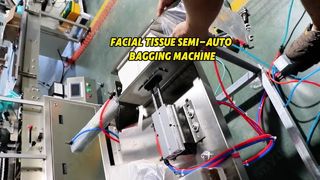 低価格ティッシュペーパー半自動袋詰めシール機