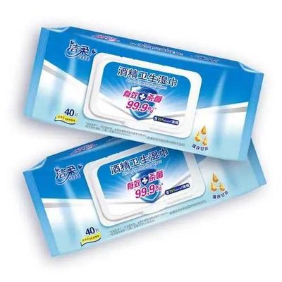 Good price 女性の自動高速パッキング ラインのための機械を作る120Pcsぬれたティッシュ オンライン