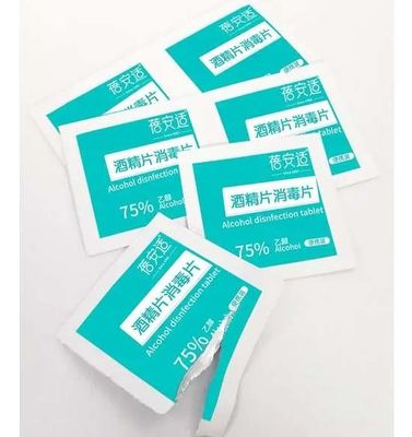 完全にセルボ制御 6 レーン 綿のスワブ包装機 4 サイドパック