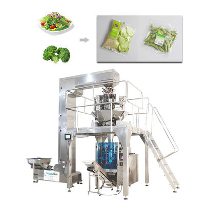高精度な野菜サラダ重量を量る機械満ちる密封の包装機械