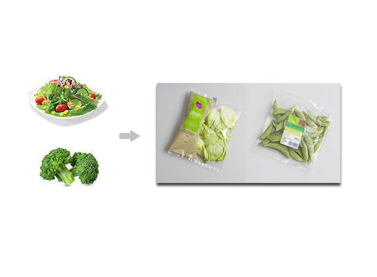 高精度な野菜サラダ重量を量る機械満ちる密封の包装機械