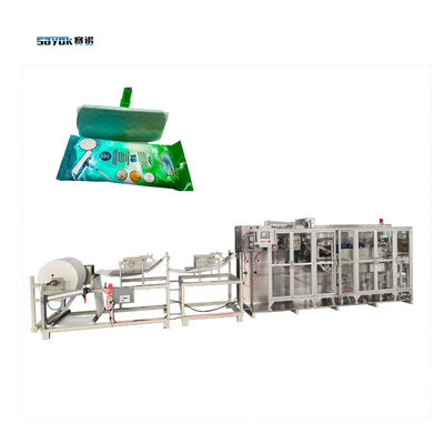 7.5 KW 2100KG 濡れた床拭き 梱包機 自動梱包機