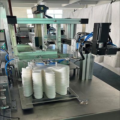 高生産性 PE 手袋 持ち帰りパック パッキング 自動 吸気 給餌 折りたたみ 機能
