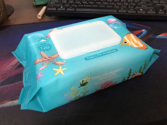 多用性のある湿拭きパックソリューション 複数のパッケージング材料と互換性があり,安全で衛生的なパッケージングを提供します